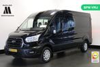 Ford Transit 2.0 TDCI 170PK Dubbele Cabine L3H2 EURO 6 - Air, 13 km/l, 2430 kg, 4 cilinders, Zwart