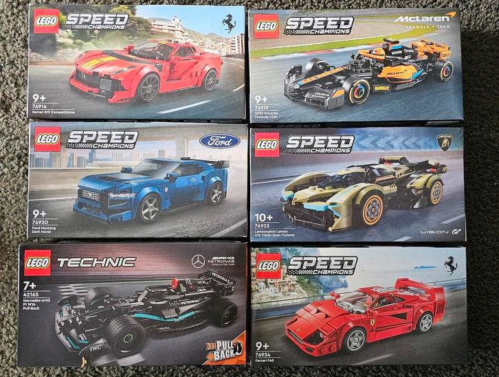 Lego Speed Champions Sets - Diverse Collectie!, Kinderen en Baby's, Speelgoed | Duplo en Lego, Zo goed als nieuw, Lego, Complete set