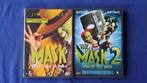 The Mask 1 & 2 "Jim Carrey, Cameron Diaz", Alle leeftijden, Ophalen of Verzenden, Zo goed als nieuw, Actiekomedie