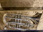 Boosey & Hawkes Sovereign Round Stamp Cornet, Muziek en Instrumenten, Blaasinstrumenten | Trompetten, Bes-trompet, Zo goed als nieuw