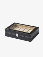 Horlogebox, Sieraden, Tassen en Uiterlijk, Ophalen, Zo goed als nieuw, Zwart