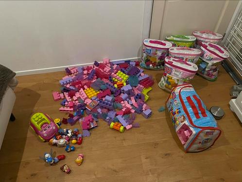 Mega bloks grote partij, Kinderen en Baby's, Speelgoed | Overig, Gebruikt, Meisje, Ophalen of Verzenden