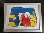 Herman Brood artprint tuinbroek cabriolet, Ophalen of Verzenden
