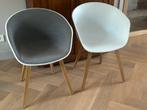 HAY AAC22 Stoelen - Wit & Grijs, Huis en Inrichting, Stoelen, Ophalen, Kunststof, Gebruikt, Wit