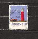 Nl Vuurtoren, Postzegels en Munten, Ophalen of Verzenden, Na 1940, Gestempeld