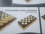 3x Nieuw Opklapbaar Schaakbord., Hobby en Vrije tijd, Gezelschapsspellen | Bordspellen, Een of twee spelers, Onbekend, Nieuw, Ophalen of Verzenden