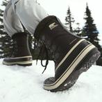 Sorel snowboots winterlaarzen waterdicht - laarzen – maat 40, Zwart, Boots, Ophalen of Verzenden, Zo goed als nieuw