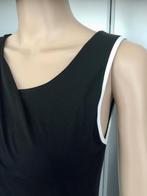 F203 Sarah Pacini: maat 1=34=XS jurk jurkje zwart a-symmetri, Kleding | Dames, Sarah Pacini, Zwart, Ophalen of Verzenden, Zo goed als nieuw