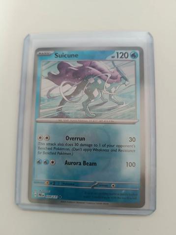 Pokemon Suicune Mega Ball prismatic evolutions 024/131 beschikbaar voor biedingen