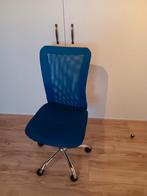 Blauwe Kinder Bureaustoel, Huis en Inrichting, Bureaustoelen, Ophalen, Zo goed als nieuw, Blauw, Bureaustoel