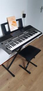 Piano/Keyboardset Yamaha PSR-E443 Standaard en Bank, Ophalen, 61 toetsen, Aanslaggevoelig, Yamaha