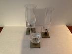 Rosenthal 3 glazen wijn,champagne,bier ‘Berlin’ Georg Jensen, Ophalen of Verzenden, Gebruikt, Kristal, Glas of Glazen