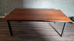teakhouten eettafel, Huis en Inrichting, Tafels | Eettafels, Gebruikt, 200 cm of meer, Rechthoekig, 50 tot 100 cm