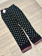 Vintage Sapphire embroidery zwarte broek maat S (NIEUW), Zwart, Ophalen of Verzenden, Zo goed als nieuw, Maat 36 (S)