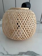 Rotan lamp, Huis en Inrichting, Ophalen, Zo goed als nieuw, Rond, 25 tot 50 cm