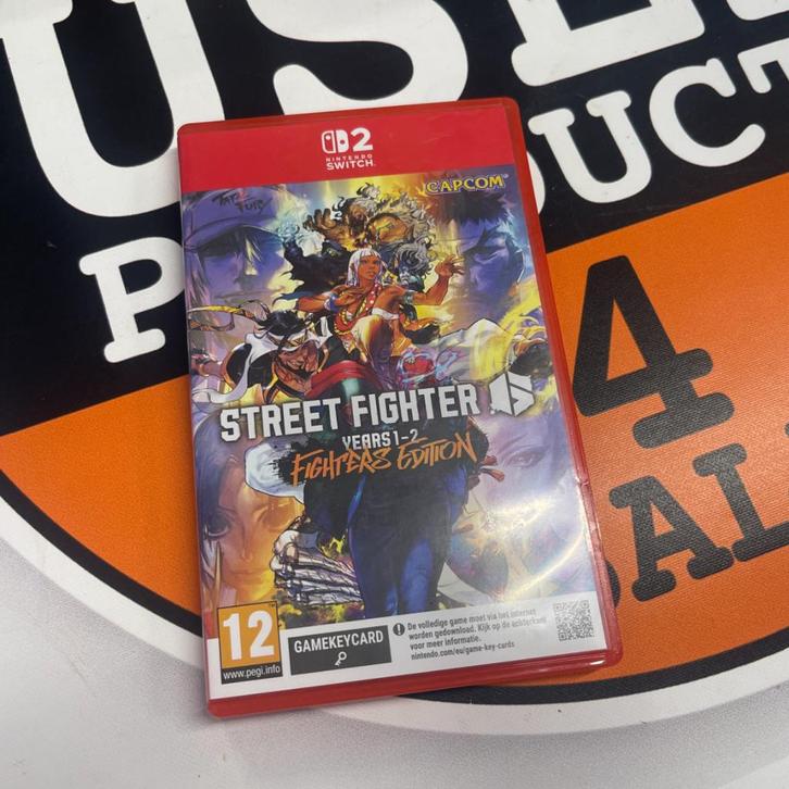 Nintendo Switch 2 Street Fighter Years 1-2 Fighters Edition, Spelcomputers en Games, Spelcomputers | Nintendo Switch, Zo goed als nieuw