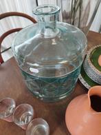 Glazen vaas, Minder dan 50 cm, Glas, Ophalen of Verzenden, Zo goed als nieuw