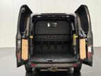Ford Transit Custom 2.0TDI 130PK Lang Dubbele Cabine Limited, Auto's, Bestelauto's, Stof, Gebruikt, Zwart, 2185 kg
