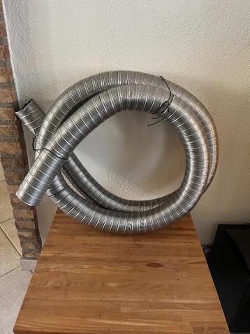 80mm Rookkanaal RVS ALU rookgas afvoerslang flexibele buis beschikbaar voor biedingen
