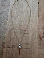 Gouden ketting met hanger, Met hanger, Verzenden, Zo goed als nieuw, Goud