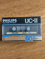 Philips UC-II Cassettebandjes 90 Min. UC*II High Position, 2 t/m 25 bandjes, Overige genres, Ophalen of Verzenden, Nieuw in verpakking