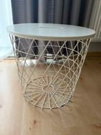 Ikea Kvistbro bijzettafel, Huis en Inrichting, Tafels | Bijzettafels, Minder dan 55 cm, Rond, Zo goed als nieuw, Ophalen