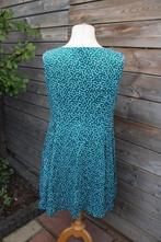 Jurk groen/ wit Hearts & Roses mt 46 Vaste prijs, Kleding | Dames, Maat 46/48 (XL) of groter, Ophalen of Verzenden, Zo goed als nieuw