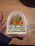 2 Kerst Petite Bordjes blond amsterdam, Huis en Inrichting, Overige materialen, Wit, Nieuw, Ophalen of Verzenden