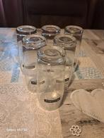 6 Heineken Fluitjes - Set van Glazen, Huis en Inrichting, Glas of Glazen, Ophalen of Verzenden, Overige stijlen, Glas