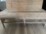 Rotan bankje Riviera Maison (t.e.a.b.), Huis en Inrichting, Ophalen, Gebruikt, Minder dan 75 cm, Driepersoons