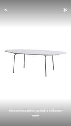 Ovalen Ikea tafel, Huis en Inrichting, Tafels | Eettafels, Ophalen, 100 tot 150 cm, Zo goed als nieuw, Vijf personen of meer