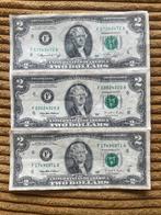 Amerikaanse  2 dollar biljetten te.koop, Ophalen of Verzenden, Noord-Amerika