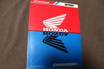 Honda CMX250 Ct 1995 rebel ? motorcycle shop manual CMX 250 beschikbaar voor biedingen