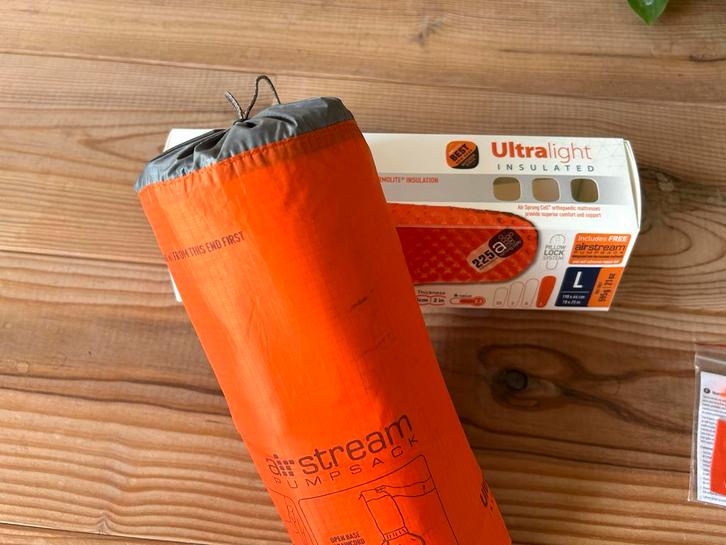 Sea to Summit Ultralight UL Insulated Slaapmat Large, Caravans en Kamperen, Slaapmatten, Zo goed als nieuw, 1-persoons, Ophalen of Verzenden