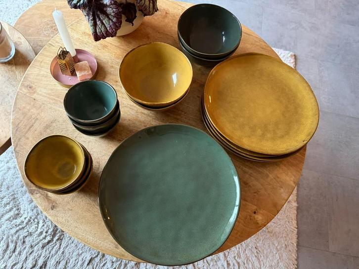 Toscane servies Xenos, Huis en Inrichting, Keuken | Servies, Bord(en), Overige stijlen, Ophalen