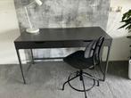 Bureau met stoel, Huis en Inrichting, Tafels | Sidetables, Ophalen, 50 tot 100 cm, Zo goed als nieuw, 25 tot 50 cm