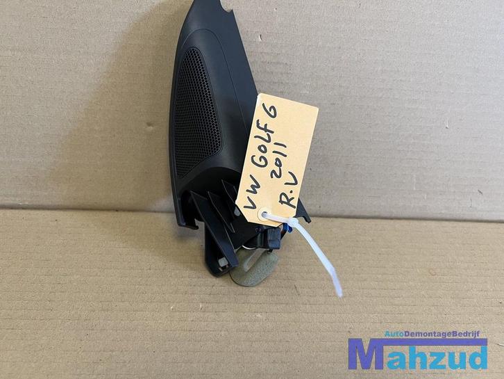 VW GOLF 6 Rechts voor deur speaker kap box 2009-2013, Auto diversen, Autoradio's, Ophalen of Verzenden