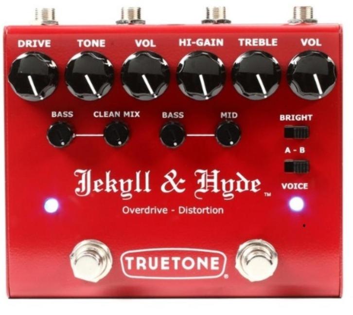 Jekyll & Hyde v3 Overdrive / Distortion effectpedaal, Muziek en Instrumenten, Effecten, Zo goed als nieuw, Distortion, Overdrive of Fuzz