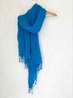 Romano sjaal viscose linnen blauw - wyp, Kleding | Dames, Mutsen, Sjaals en Handschoenen, Nieuw, Ophalen of Verzenden, Sjaal