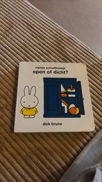 Dick Bruna - Open of dicht, Ophalen, Zo goed als nieuw, Dick Bruna