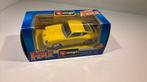 Porsche 911 Carrera 1993 yellow Bburago 1.43, Overige merken, Auto, Ophalen of Verzenden, A
