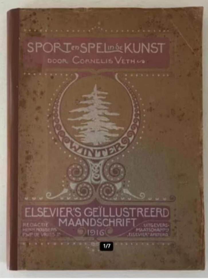 Sport en spel in de kunst - Cornelis Veth (1916), Boeken, Kunst en Cultuur | Beeldend, Zo goed als nieuw, Schilder- en Tekenkunst