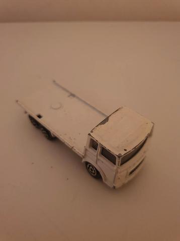 Majorette Saviem. Vrachtwagen. Wit. ECH 1/100. beschikbaar voor biedingen