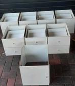 7x ladekast en 1 deurtje voor ikea kallax Vakkenkast, Ophalen, Zo goed als nieuw
