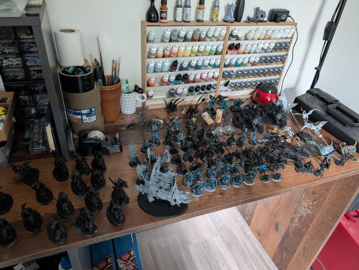 Warhammer; Age of Sigmar/The Old World; Seraphon Army bundle, Hobby en Vrije tijd, Wargaming, Gebruikt, Warhammer, Figuurtje(s)