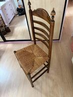 Antieke stoel. Rieten zitting., Antiek en Kunst, Antiek | Meubels | Stoelen en Banken, Ophalen
