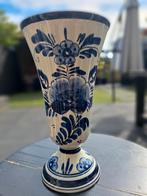 Delftsblauwe vaas handgeschilderd., Ophalen of Verzenden