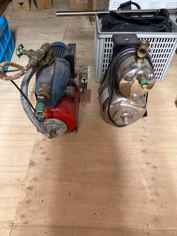 2 Hydrofoor Grondwaterpompen Gebruikt beschikbaar voor biedingen