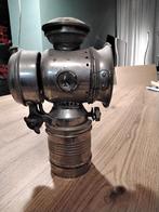 Antieke fietslamp, Ophalen