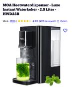 Moa heetwaterdispenser, Ophalen of Verzenden, Zo goed als nieuw